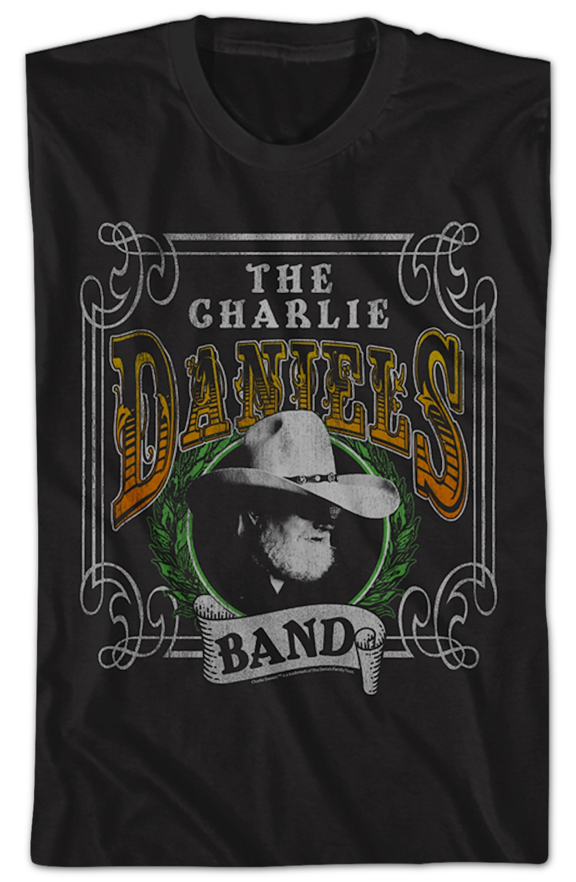 Distressed Label Charlie Daniels Band T-Shirt