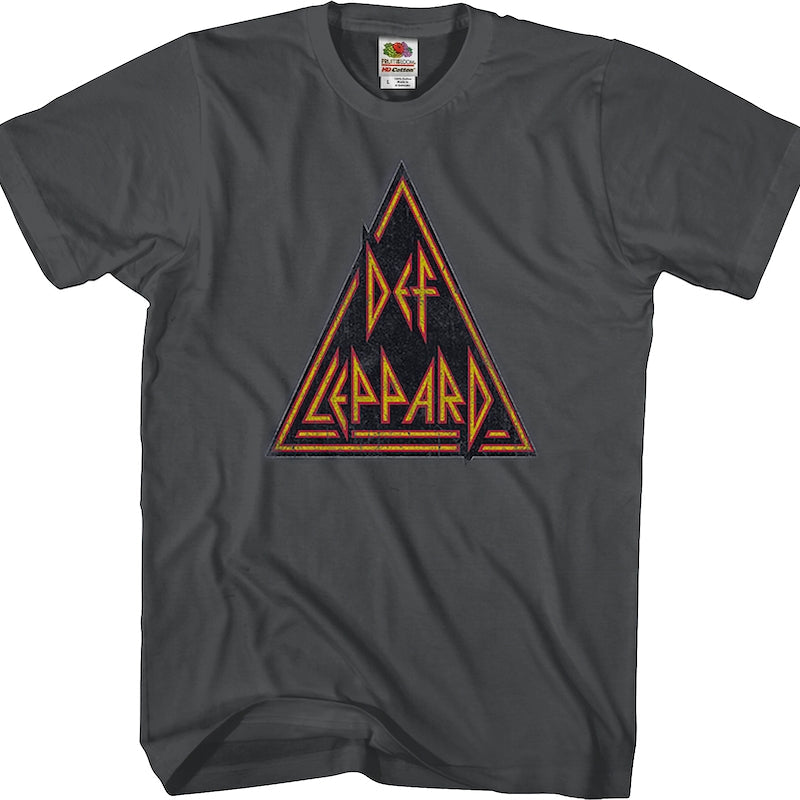Distressed Logo Def Leppard Shirt