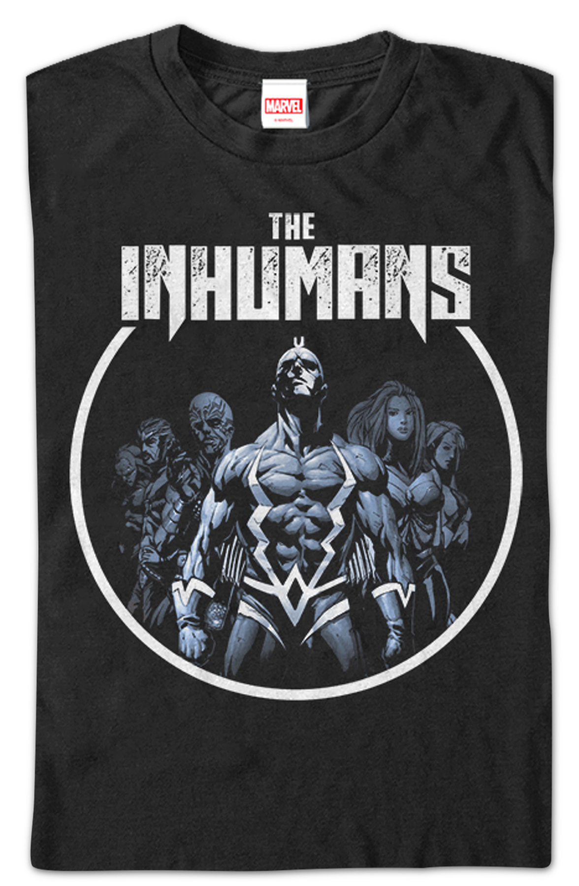Distressed Logo Inhumans T-Shirt