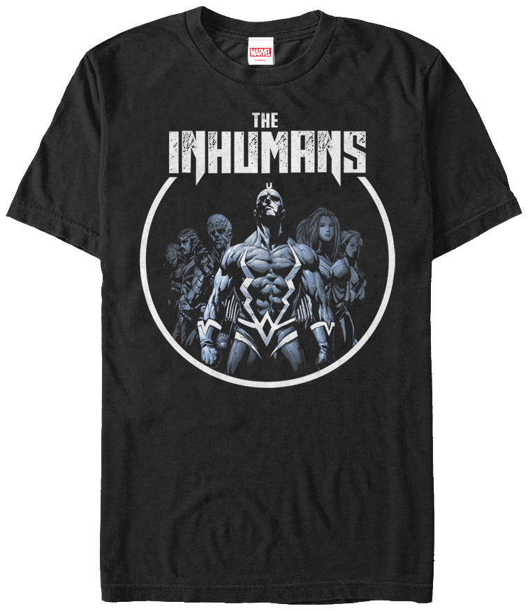 Distressed Logo Inhumans T-Shirt