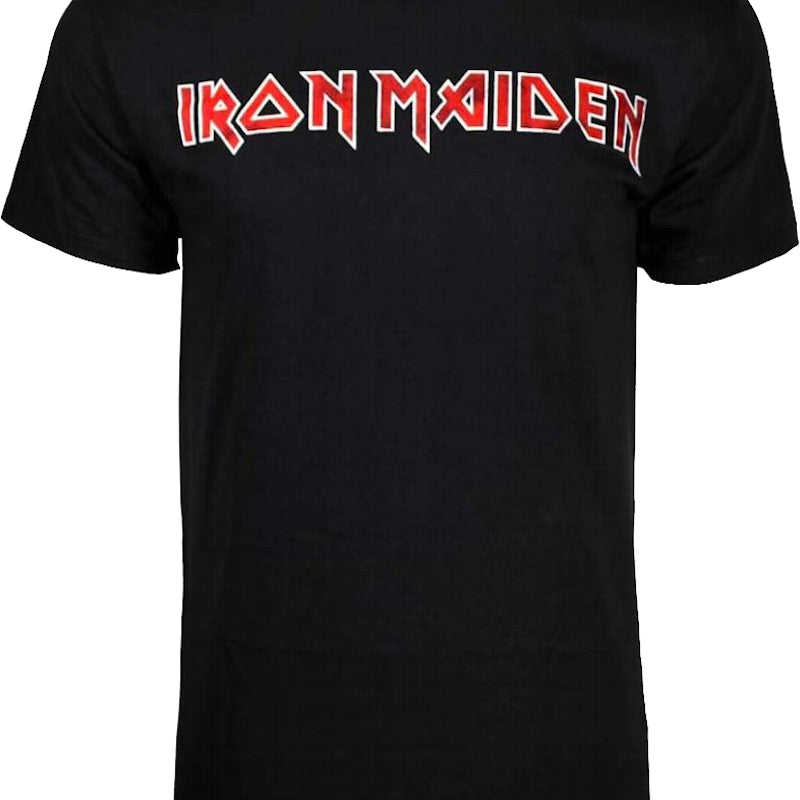 Distressed Logo Iron Maiden T-Shirt
