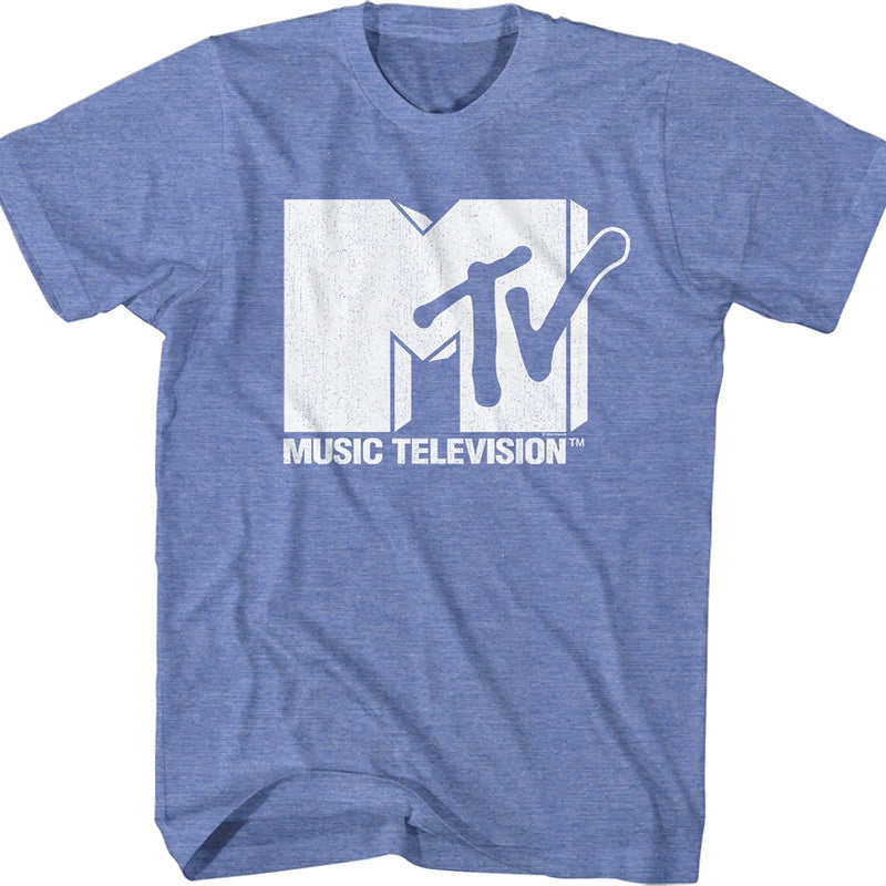 Distressed Logo MTV Shirt