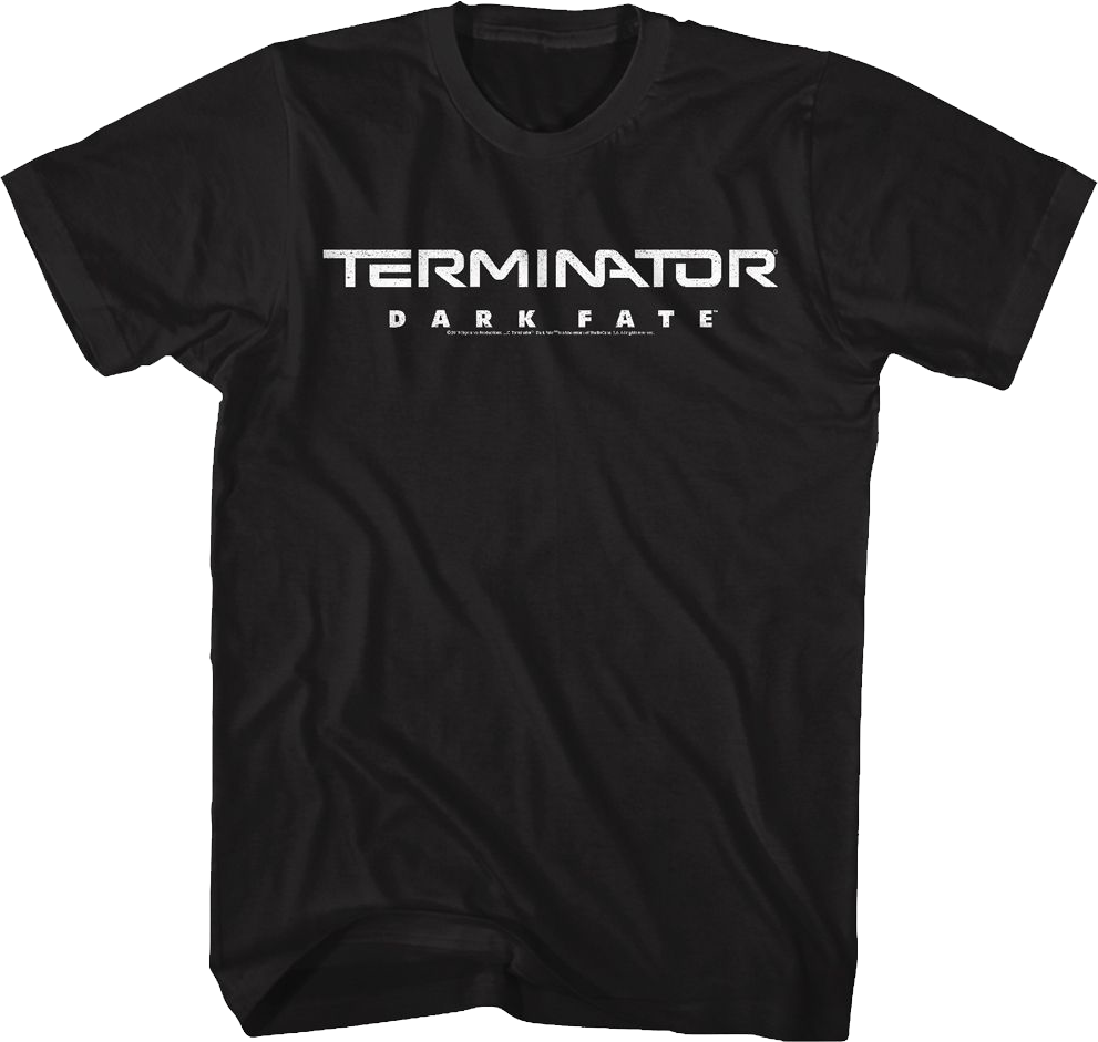 Distressed Logo Terminator Dark Fate T-Shirt