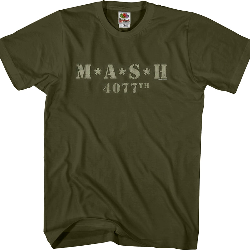 Distressed MASH Shirt