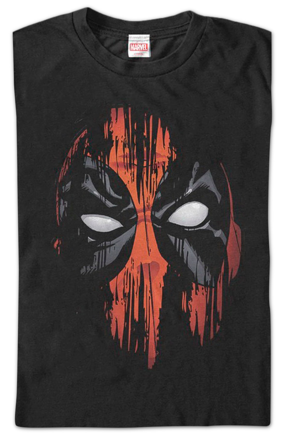 Distressed Mask Deadpool T-Shirt
