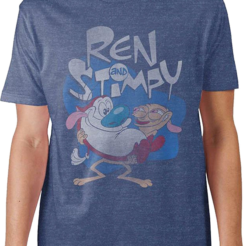 Distressed Ren And Stimpy T-Shirt