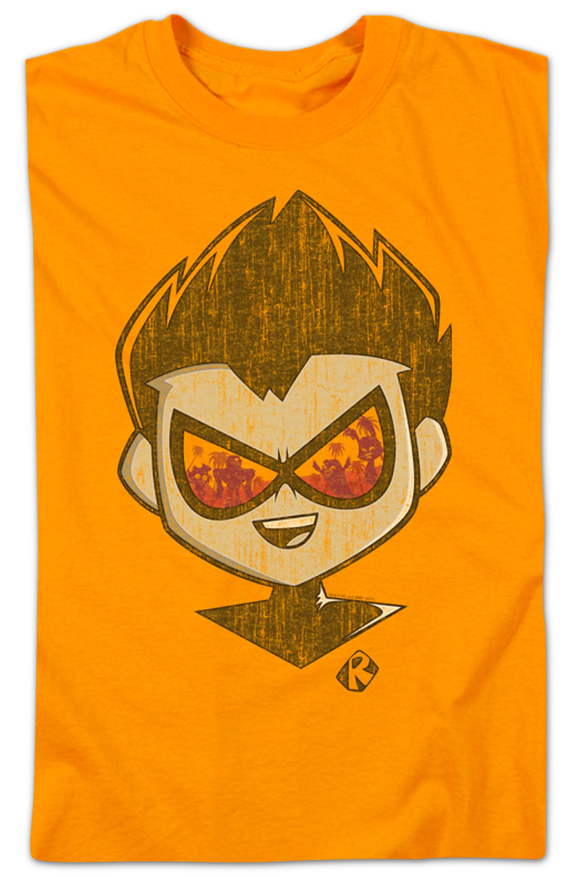 Distressed Robin Teen Titans Go T-Shirt