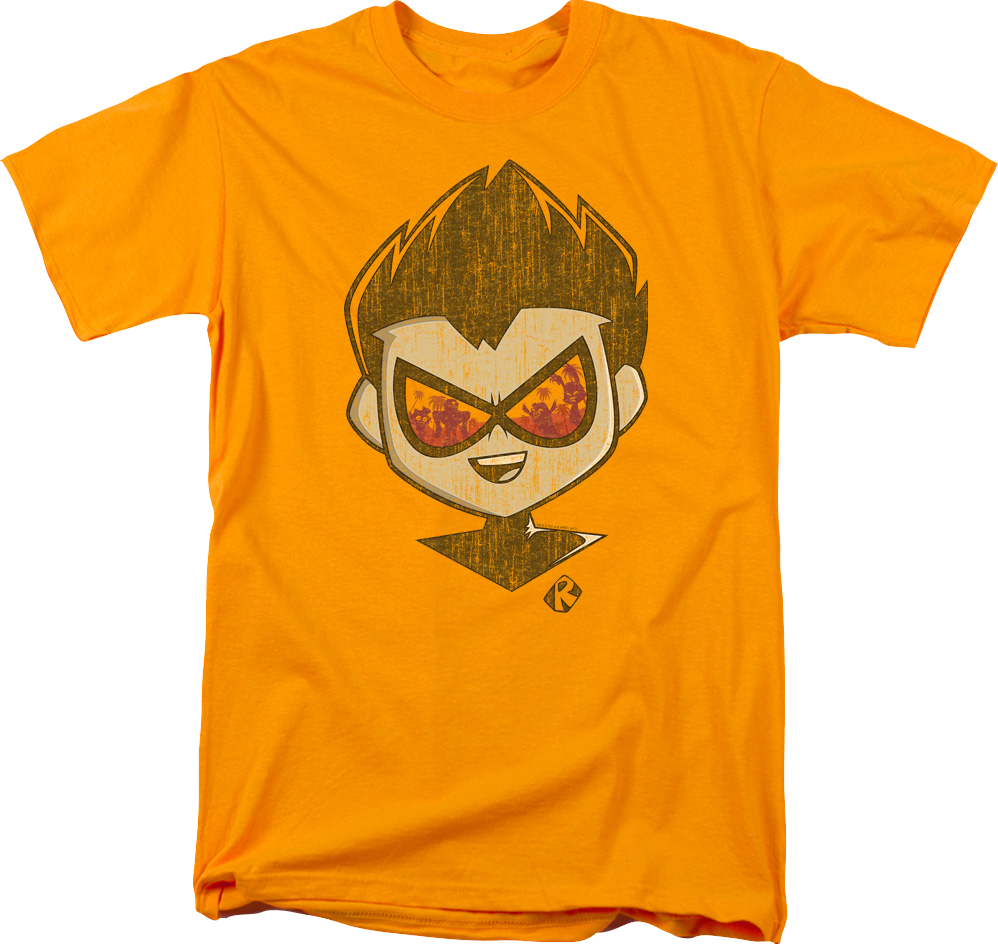 Distressed Robin Teen Titans Go T-Shirt