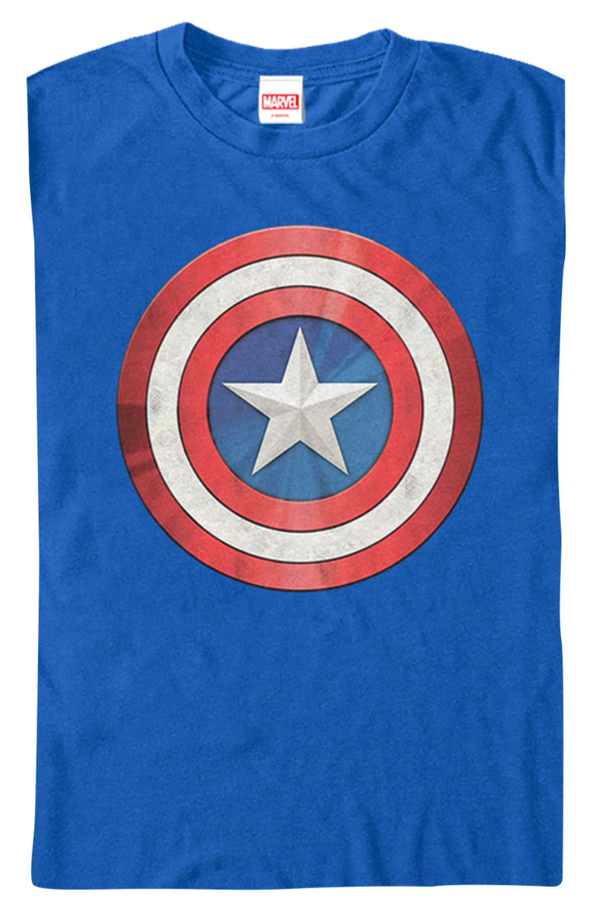 Distressed Shield Captain America T-Shirt