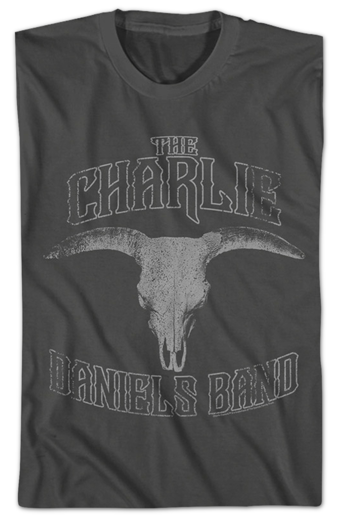 Distressed Skull Charlie Daniels Band T-Shirt