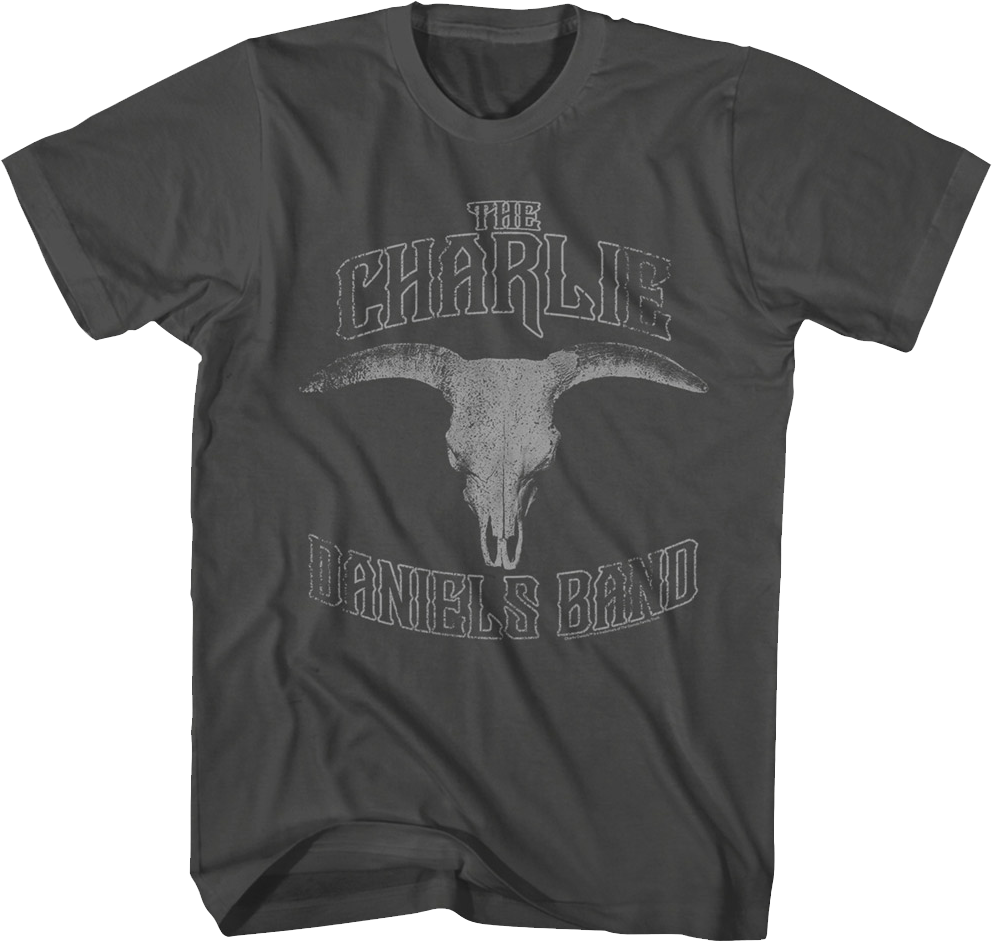 Distressed Skull Charlie Daniels Band T-Shirt