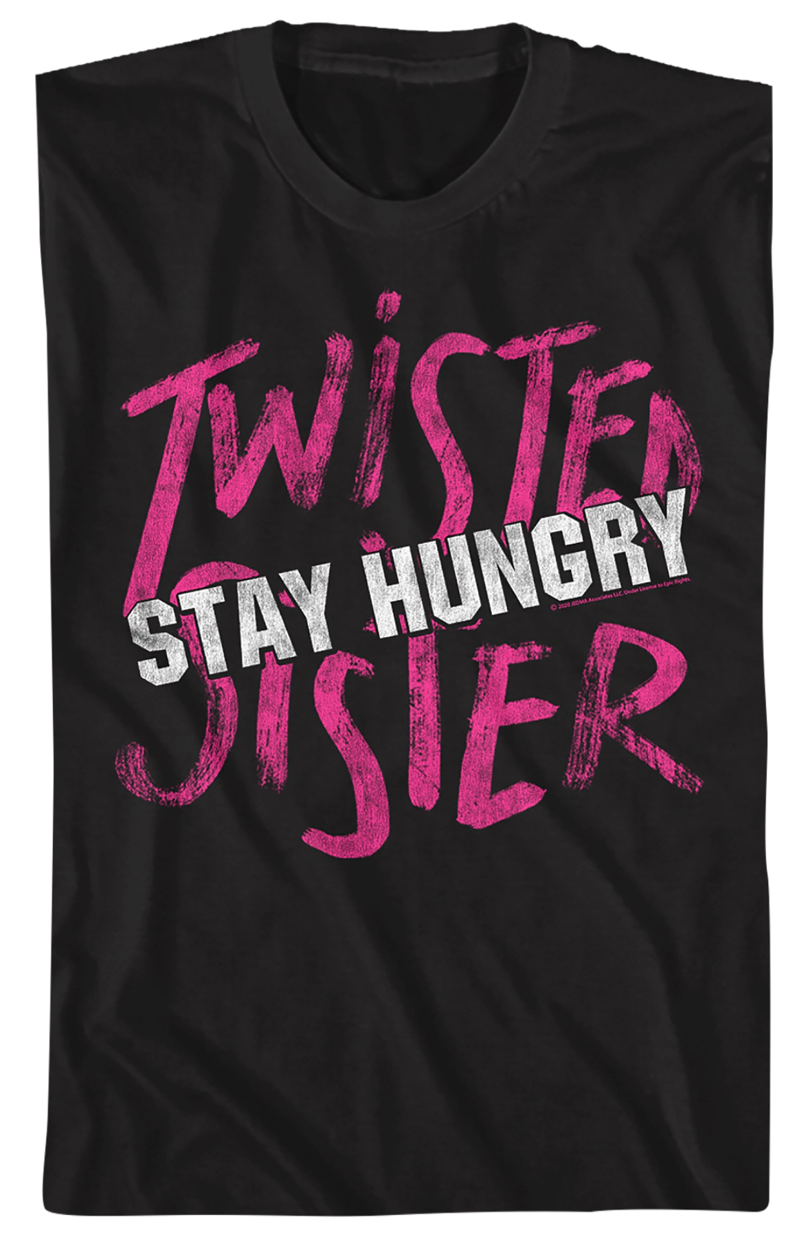 Distressed We're Not Gonna Take It Twisted Sister T-Shirt