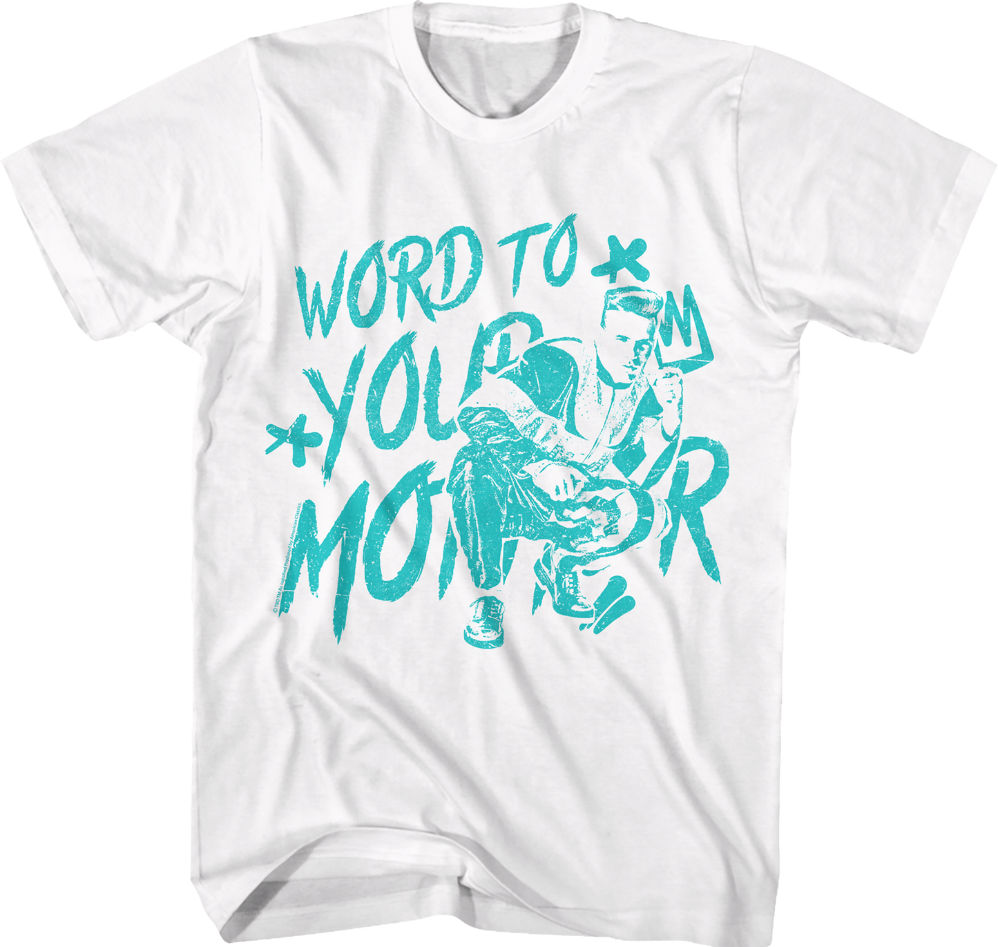Distressed Word To Your Mother Vanilla Ice T-Shirt