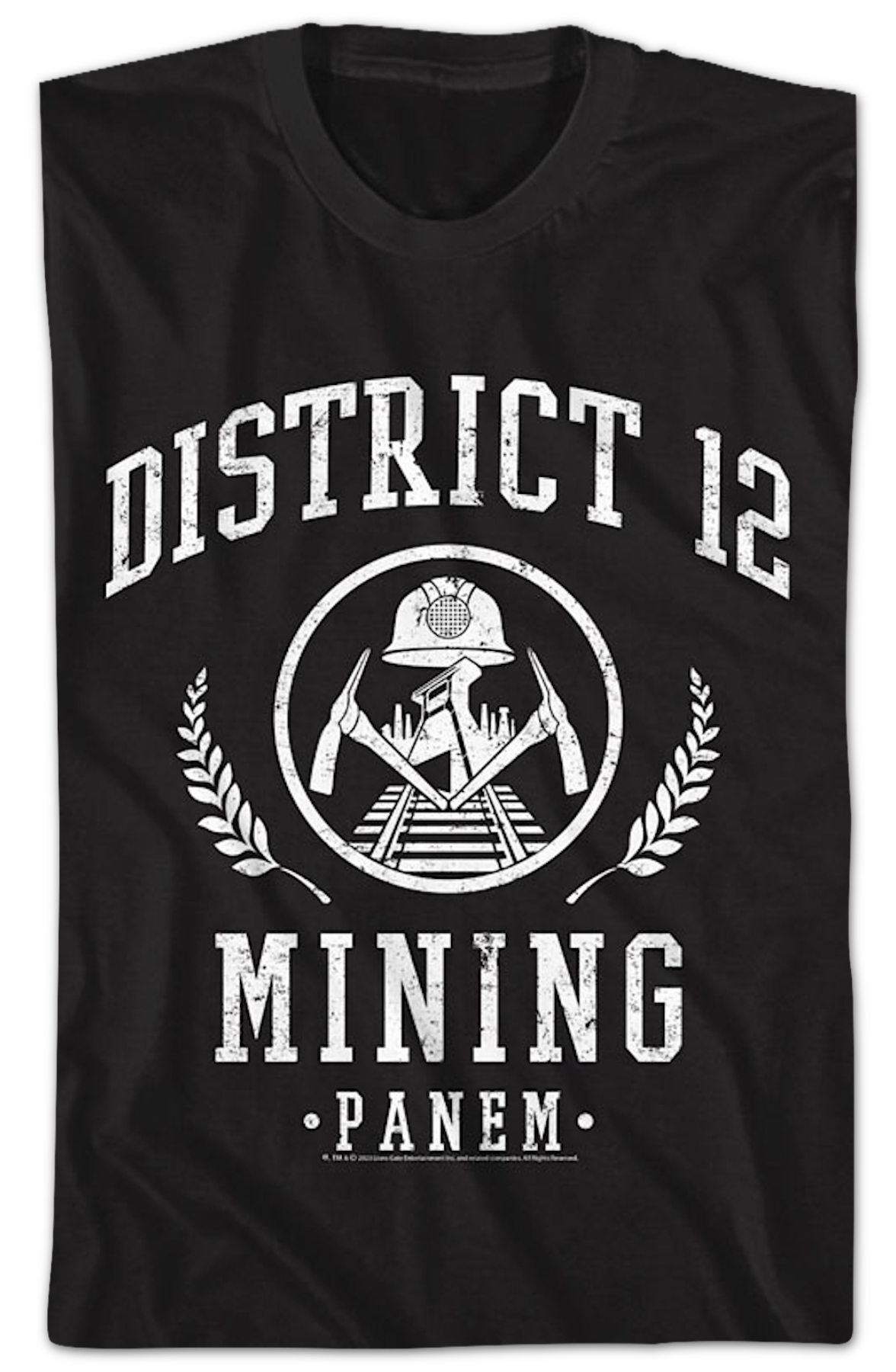 District 12 Mining Hunger Games T-Shirt