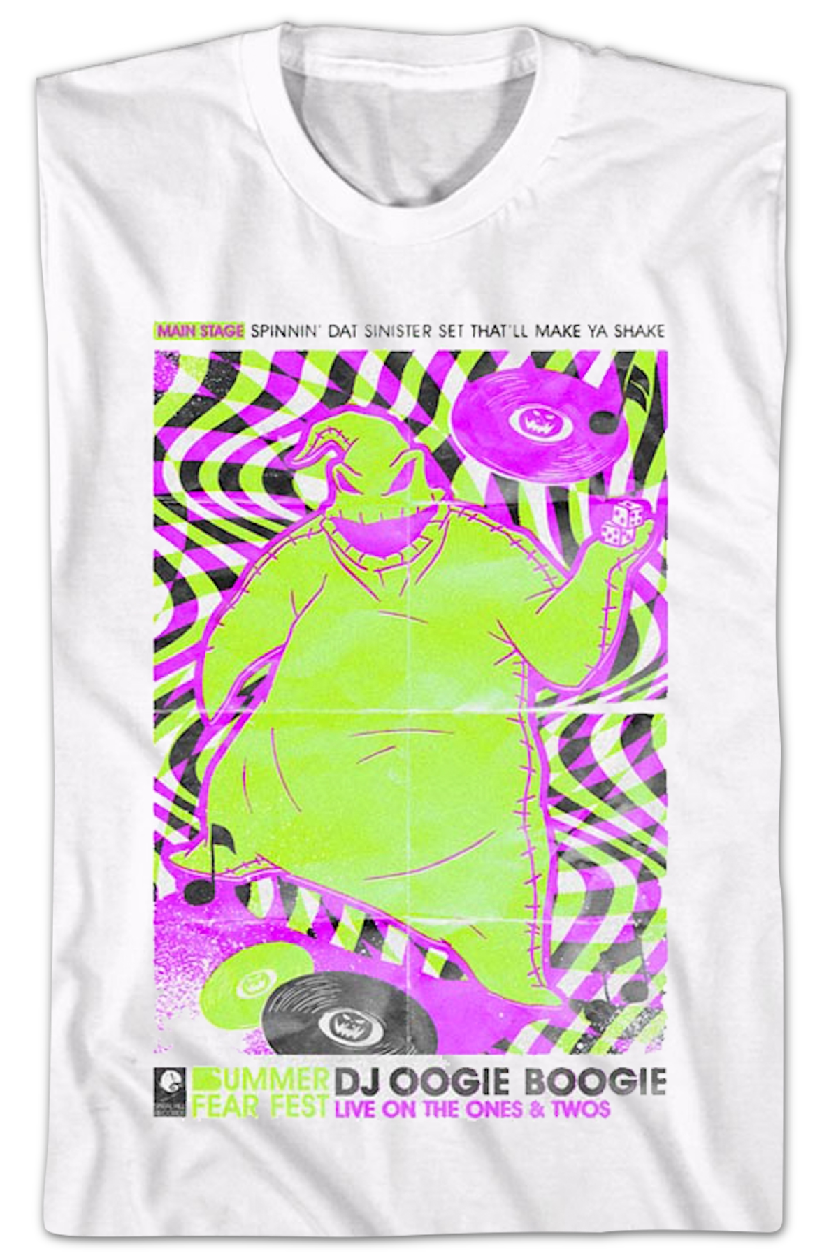 DJ Oogie Boogie Nightmare Before Christmas T-Shirt