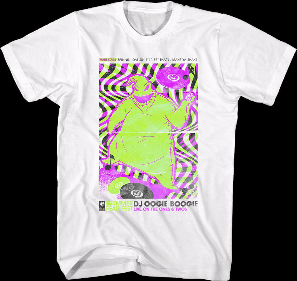 DJ Oogie Boogie Nightmare Before Christmas T-Shirt
