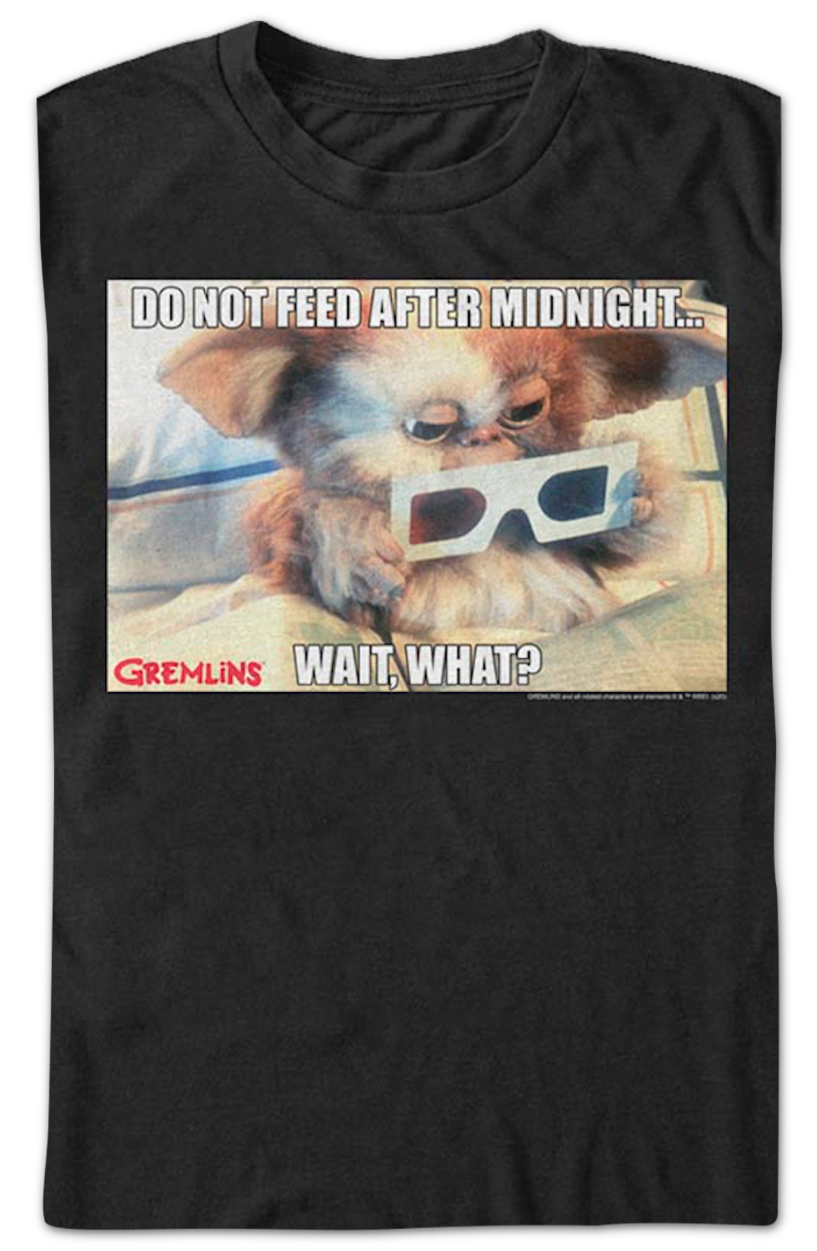 Do Not Feed After Midnight Meme Gremlins T-Shirt