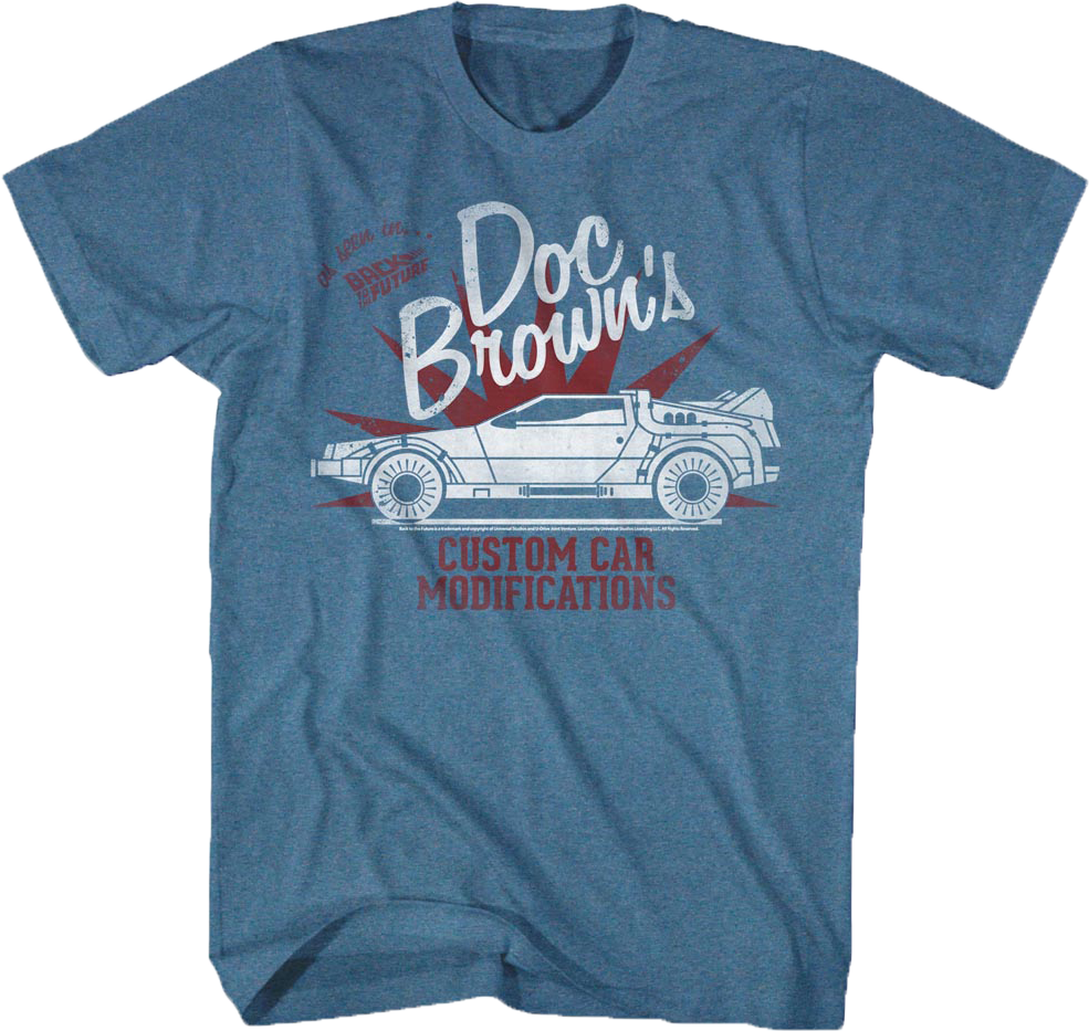 Doc Browns Custom Autos Shirt