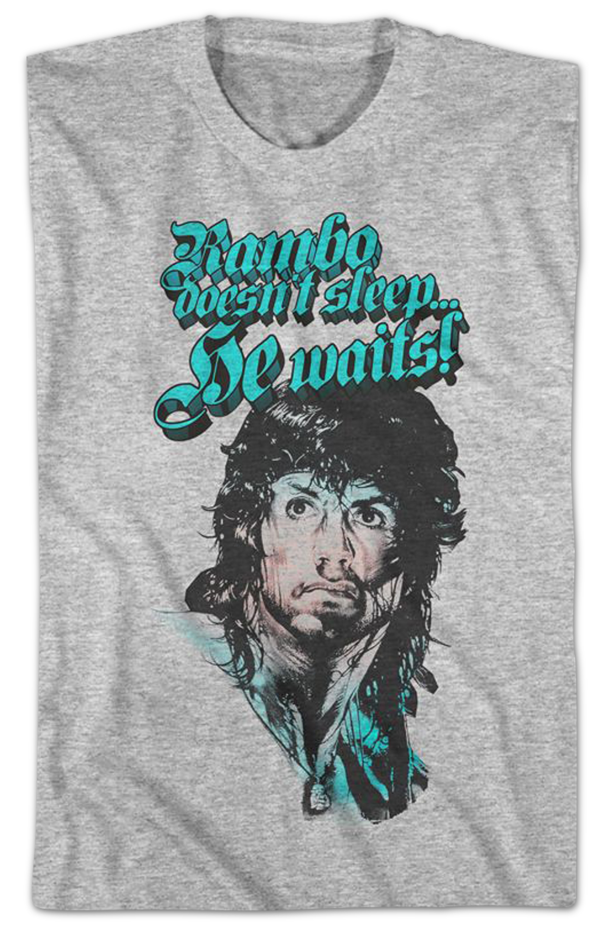 Doesn't Sleep Rambo T-Shirt