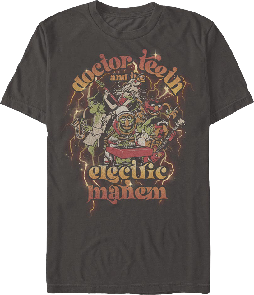 Old Dr. Teeth and The Electric Mayhem Muppets T-Shirt