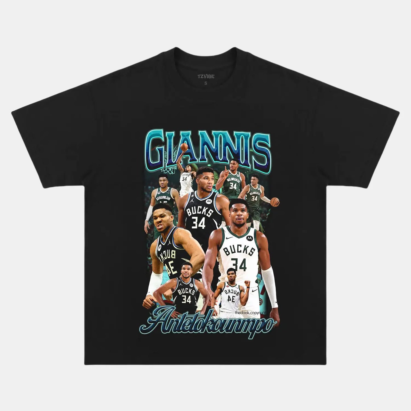 GIANNIS ANTETOKOUNMPO TEE Style003
