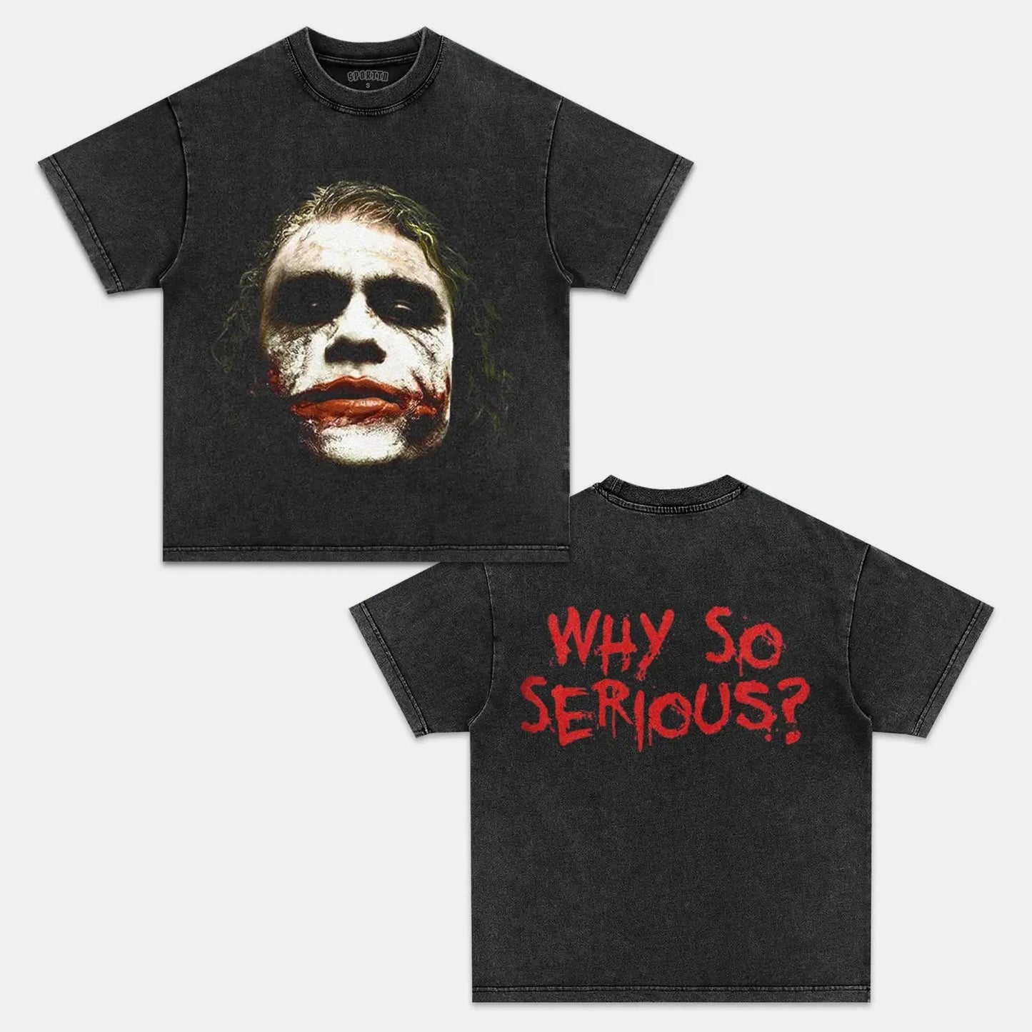 JOKER-WHY SO SERIOUS TEE Style001