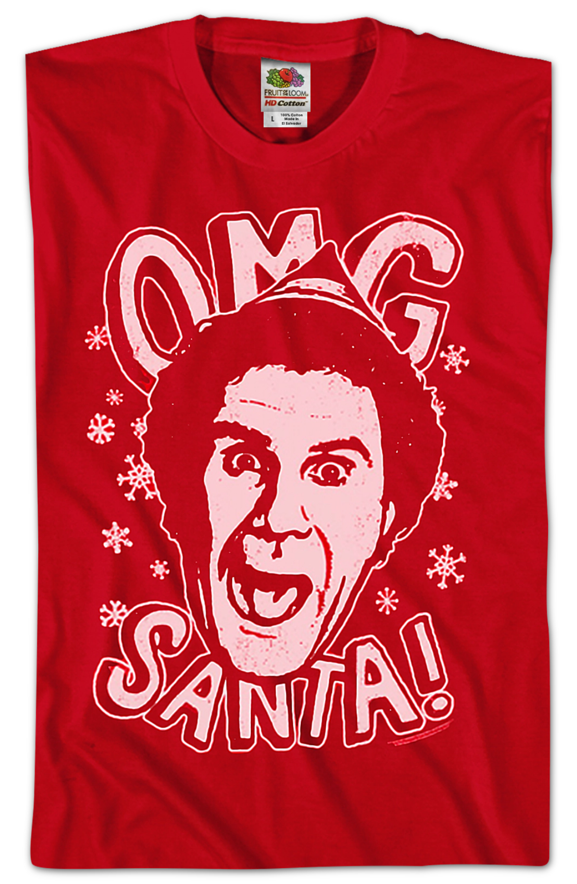 Elf OMG Santa T-Shirt