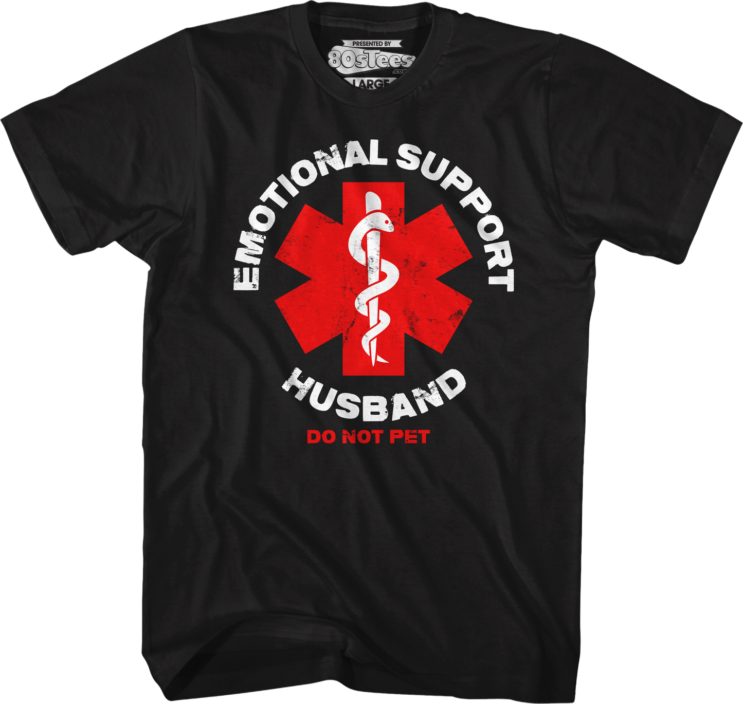 Emotional Support Husband T-Shirt