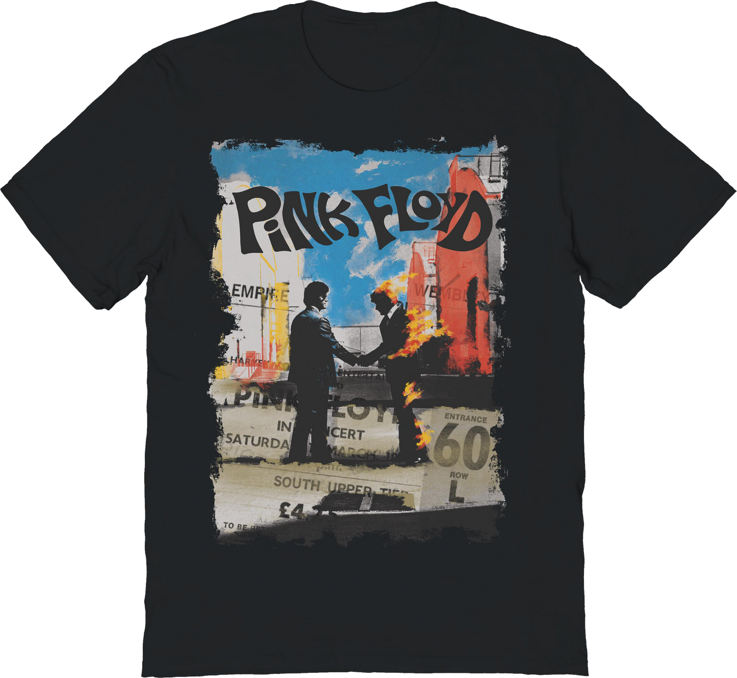 Empire Pool Concert Ticket Pink Floyd T-Shirt