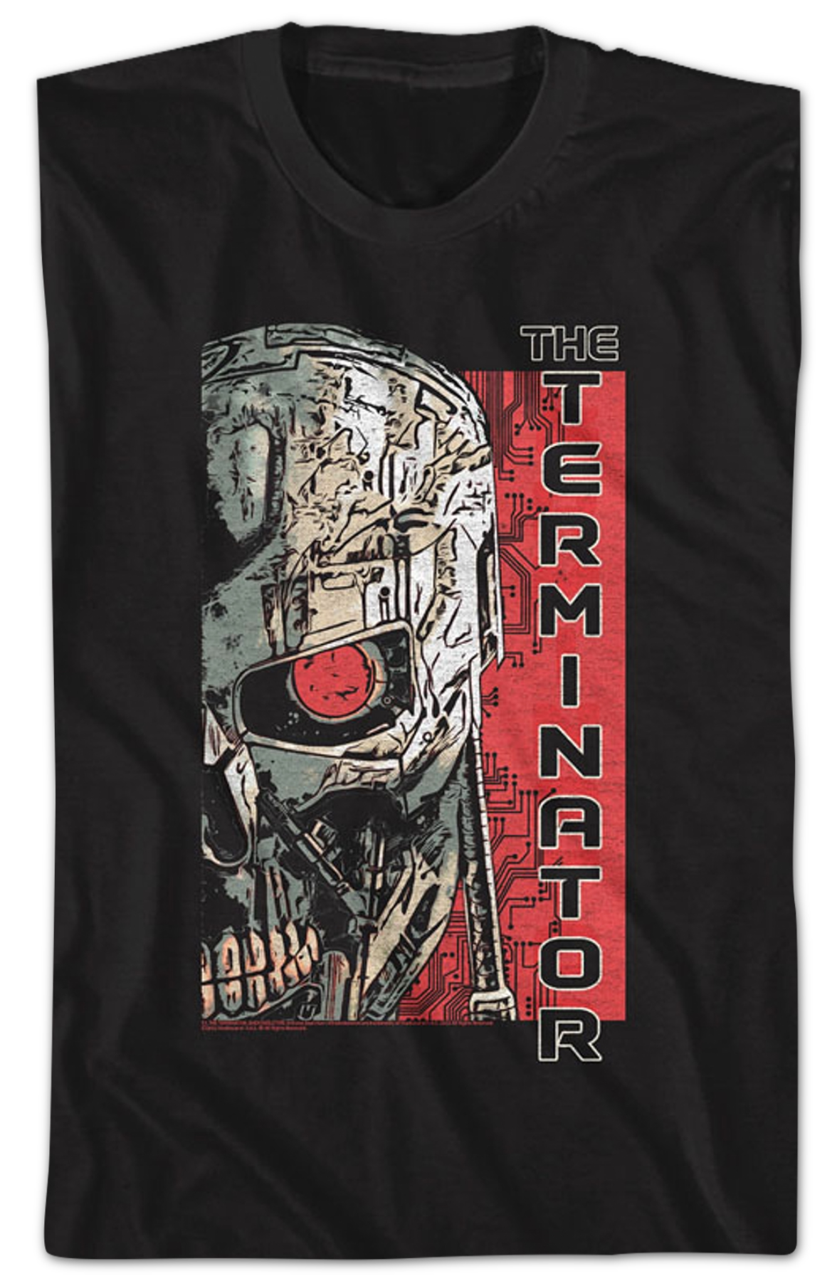Endoskeleton Illustration Terminator T-Shirt