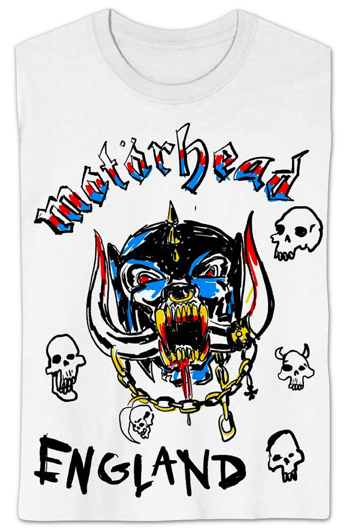 England Doodles Motorhead T-Shirt