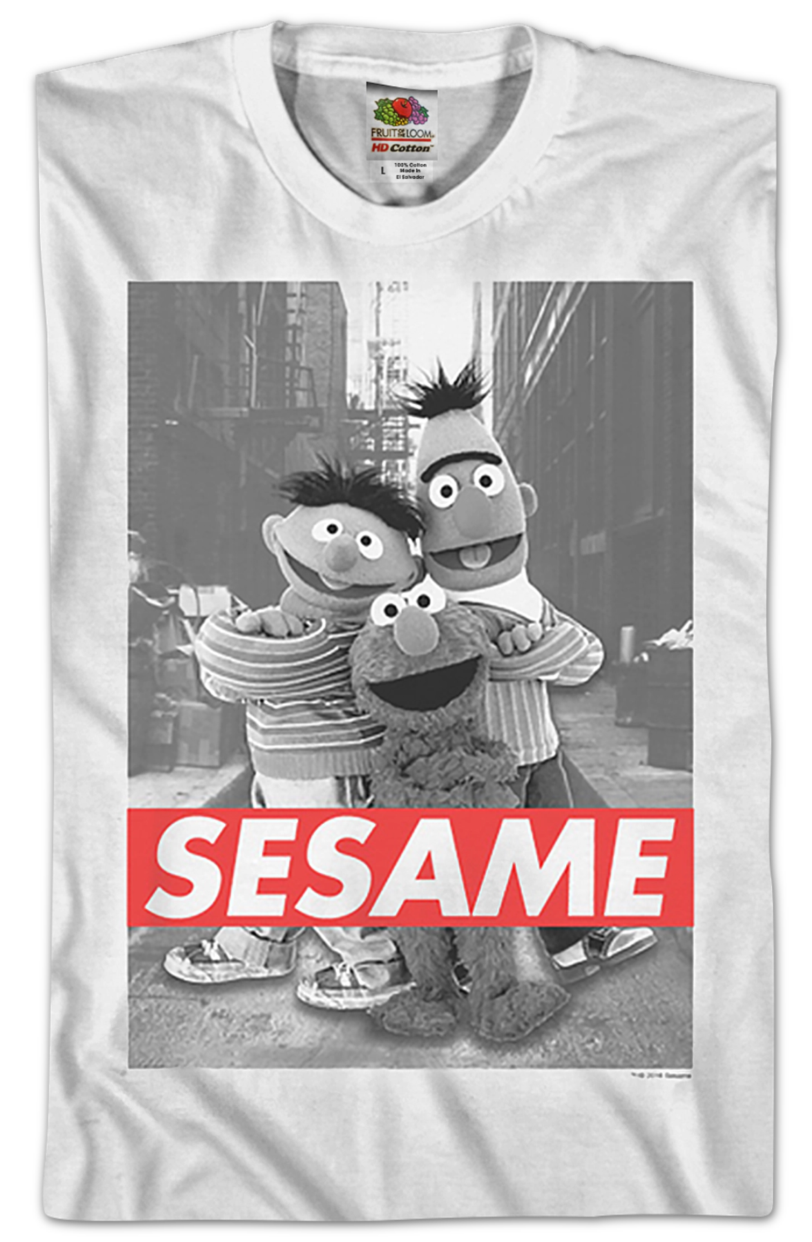 Ernie Elmo Bert Sesame Street T-Shirt