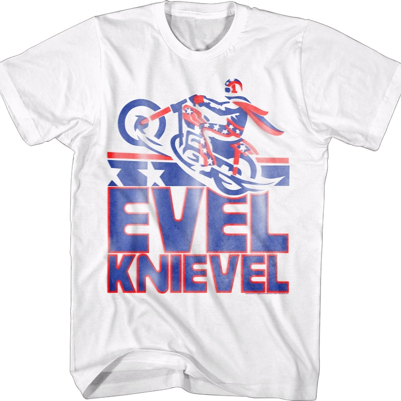Evel Knievel Motorcycle Jump T-Shirt