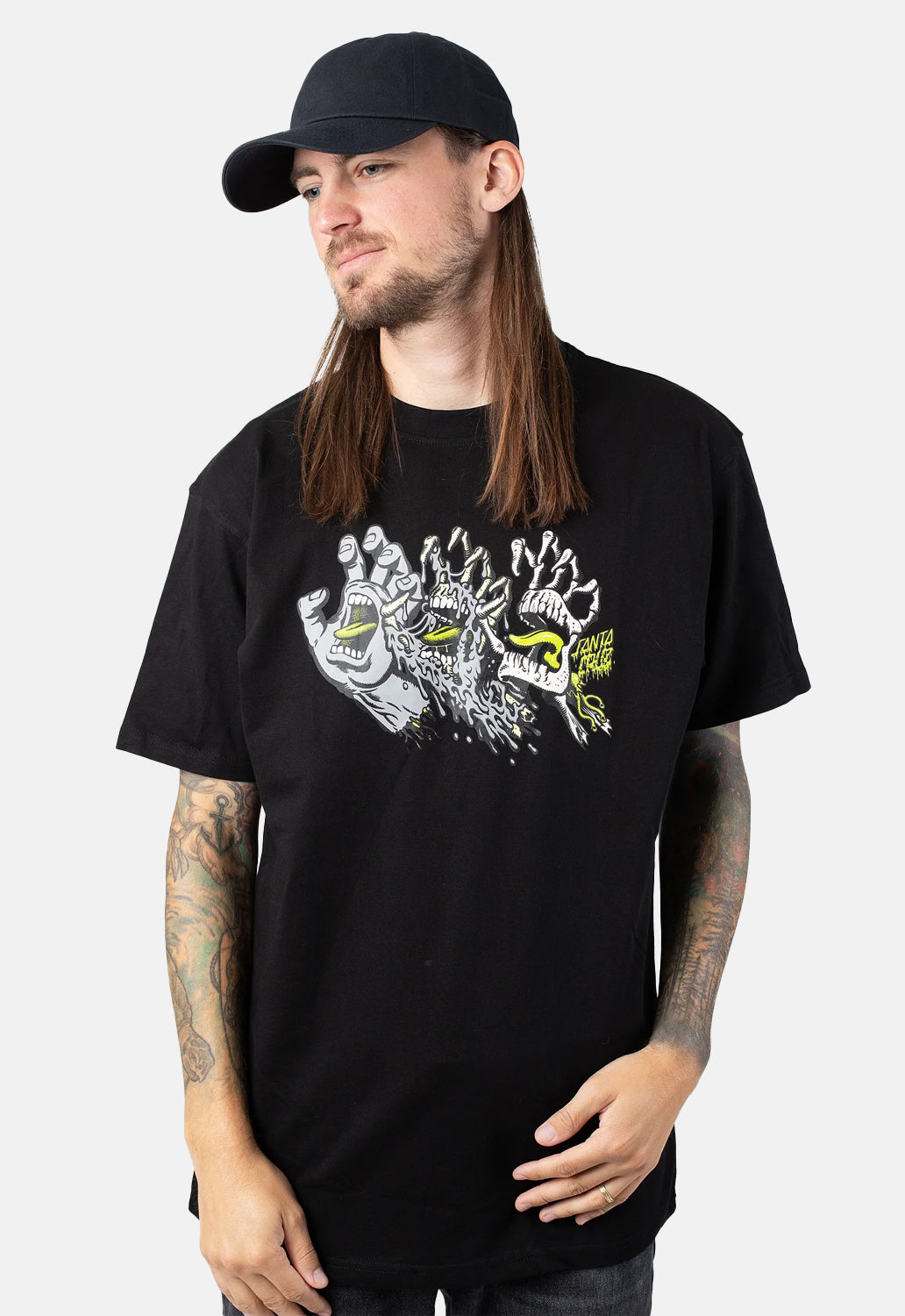 Evolved Hand Front T-Shirt Style001