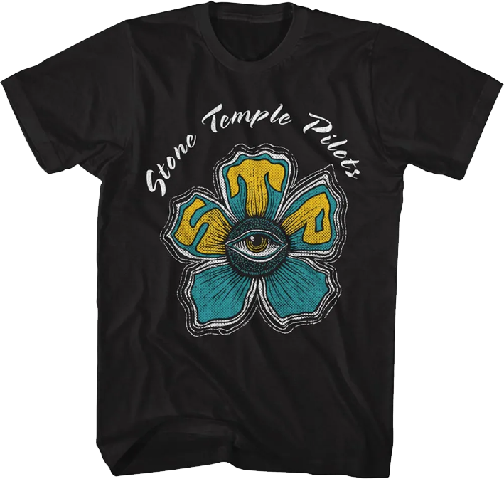 Flower Logo Stone Temple Pilots T-Shirt