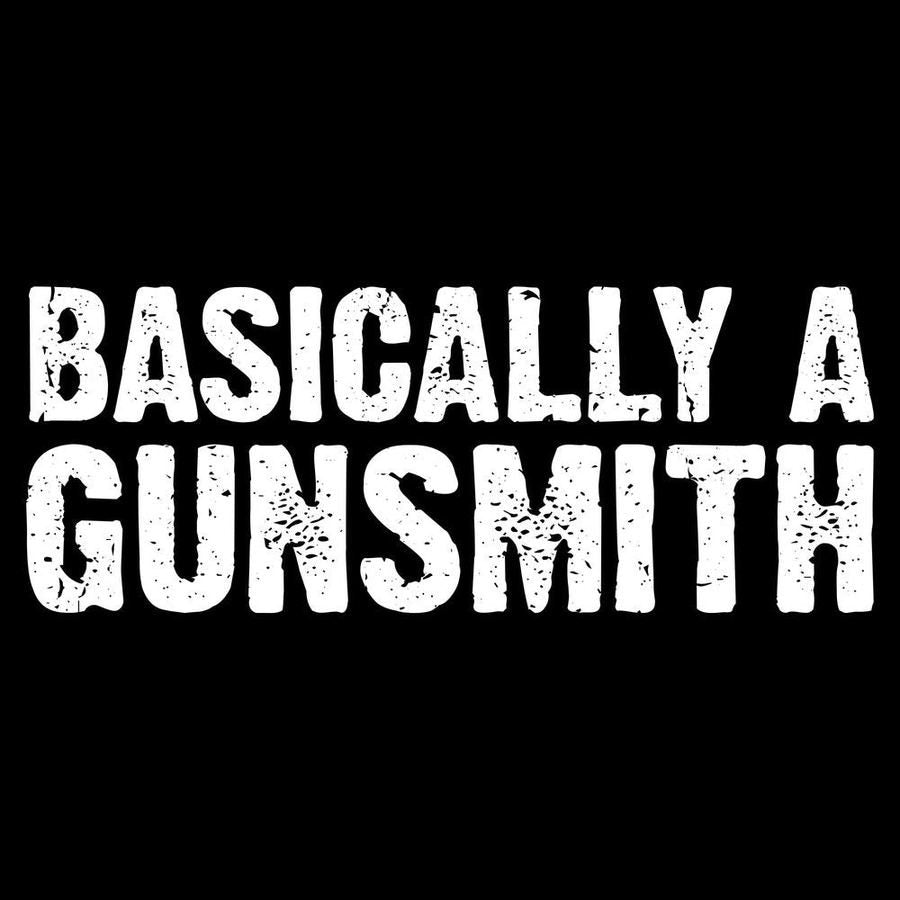 Basically A Gunsmith T-Shirt - Black