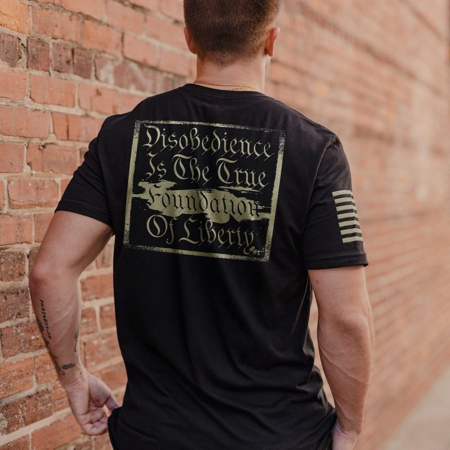 Liberty Never Dies T-Shirt - Black