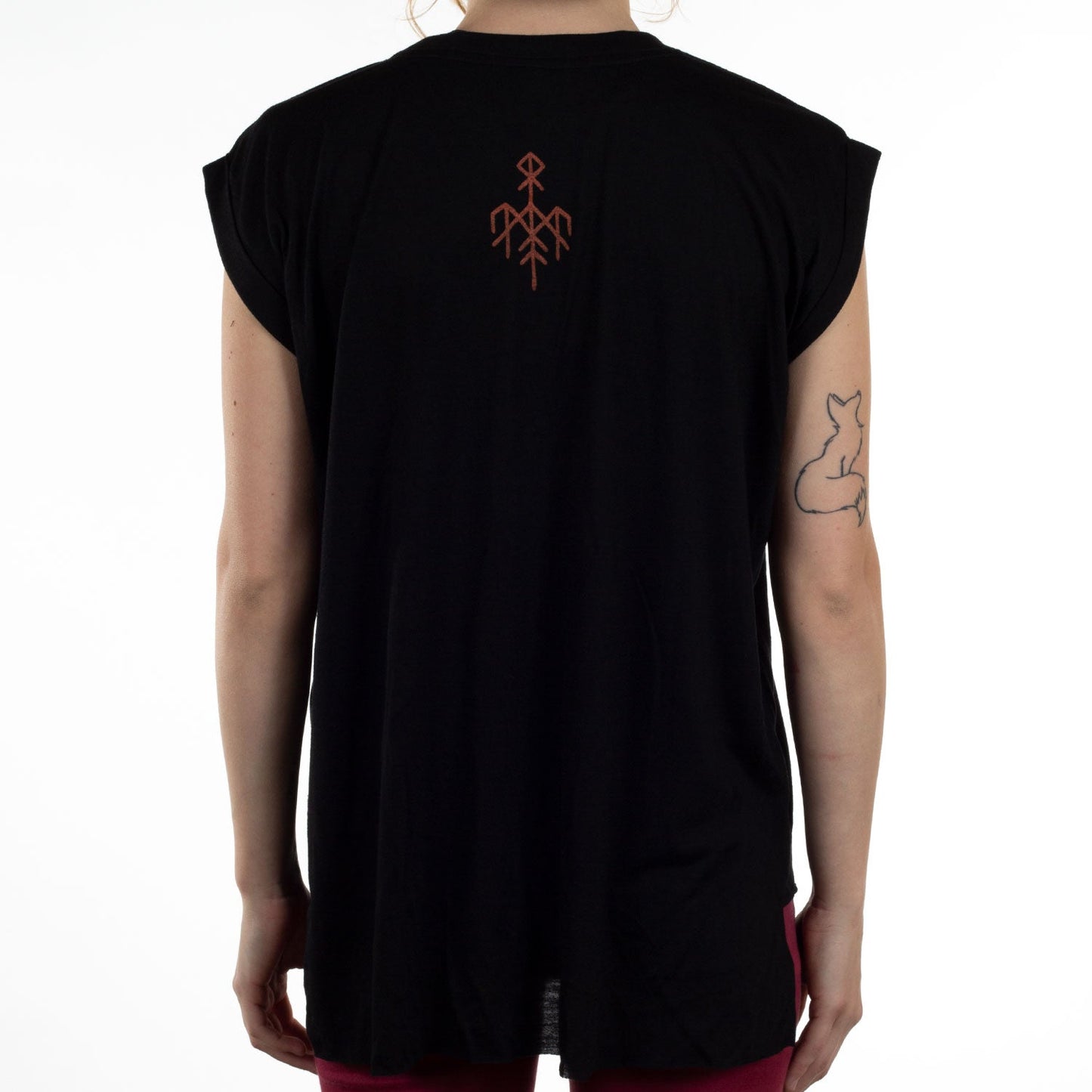 Wardruna "Odin Sleeveless (Black)" Girls T-shirt