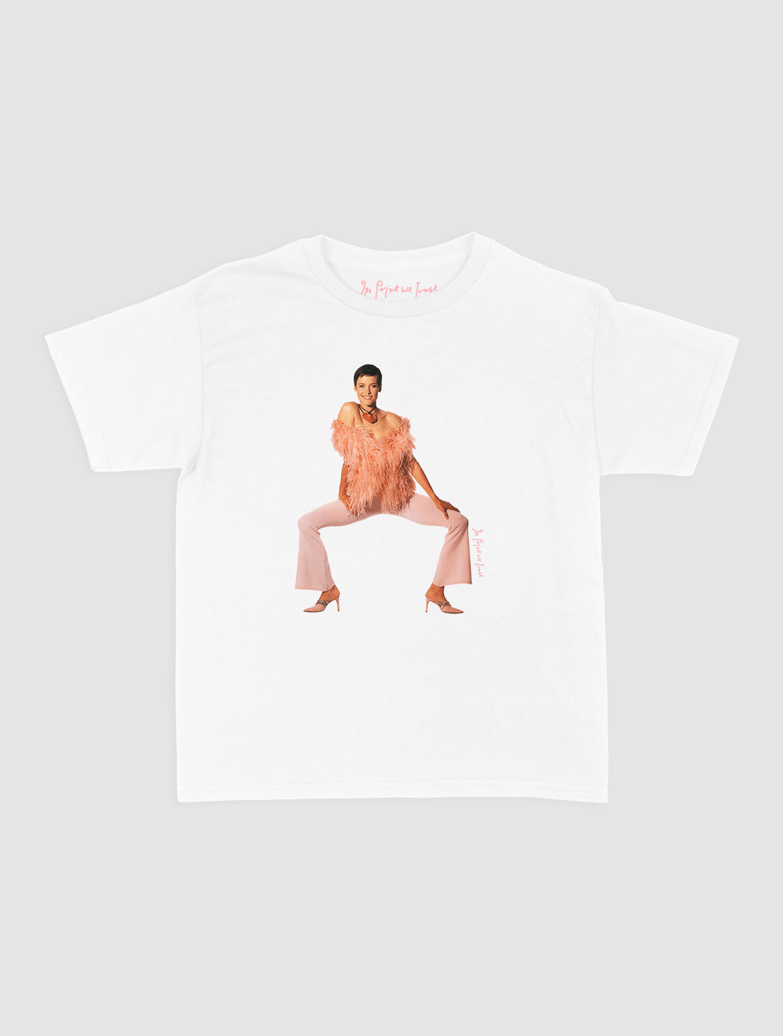 feathers baby tee