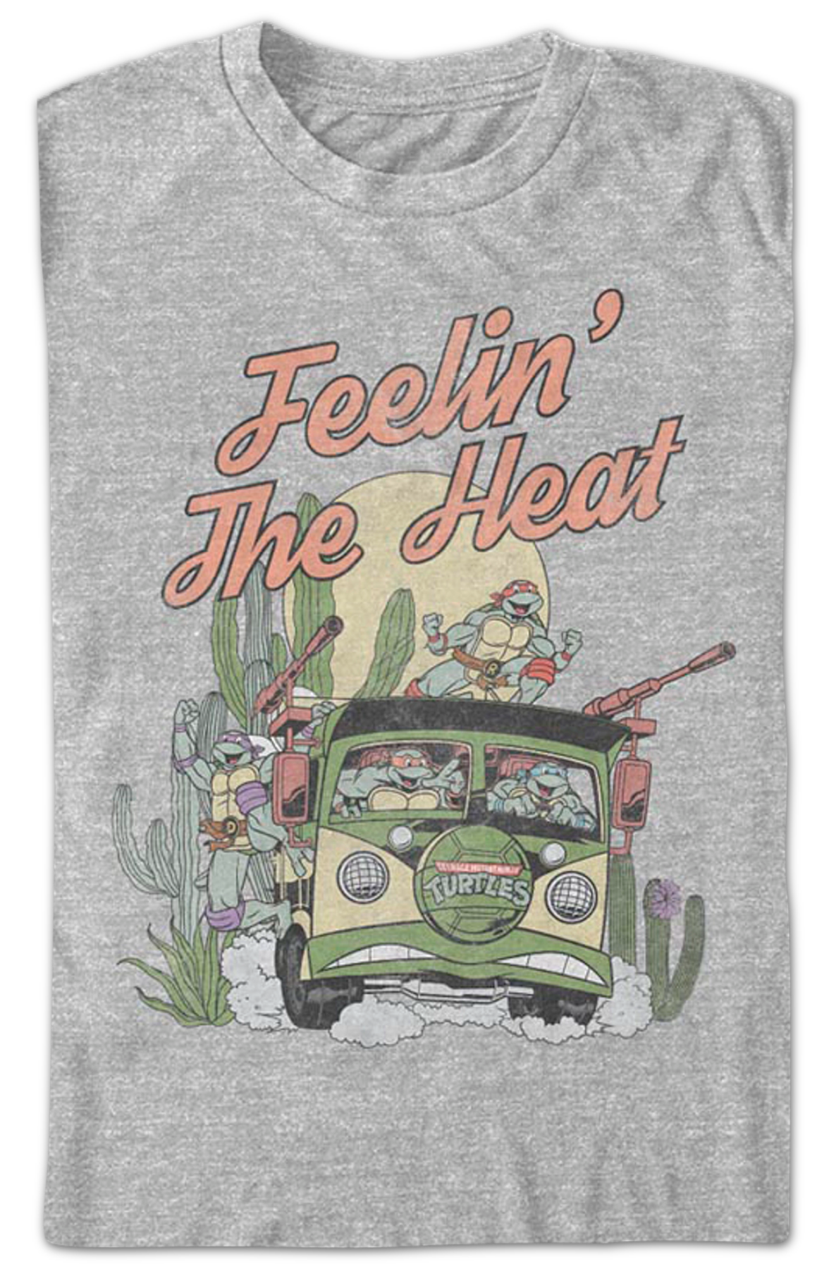 Feelin' The Heat Teenage Mutant Ninja Turtles T-Shirt