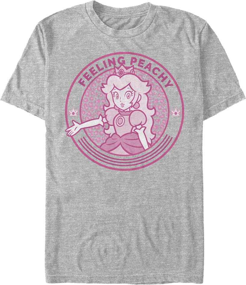 Feeling Peachy Super Mario Bros. T-Shirt