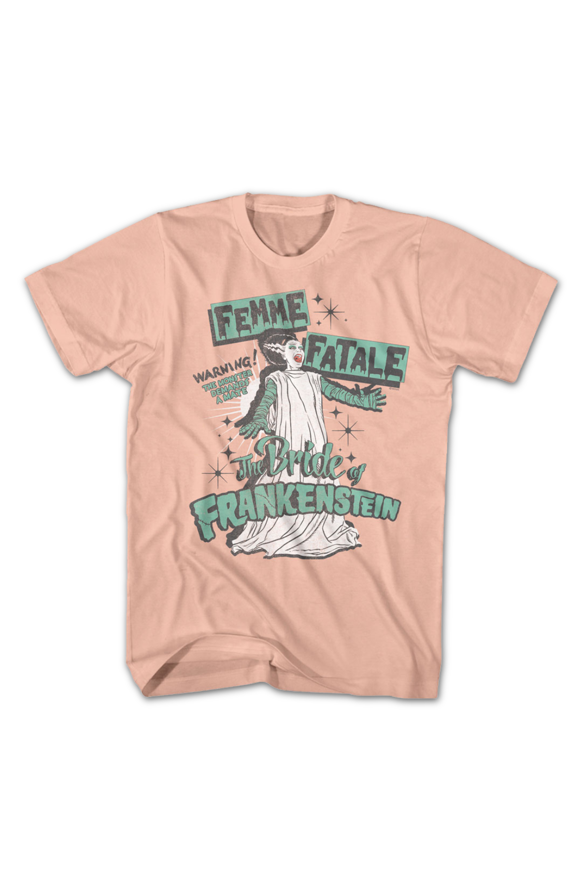 Femme Fatale Bride Of Frankenstein T-Shirt
