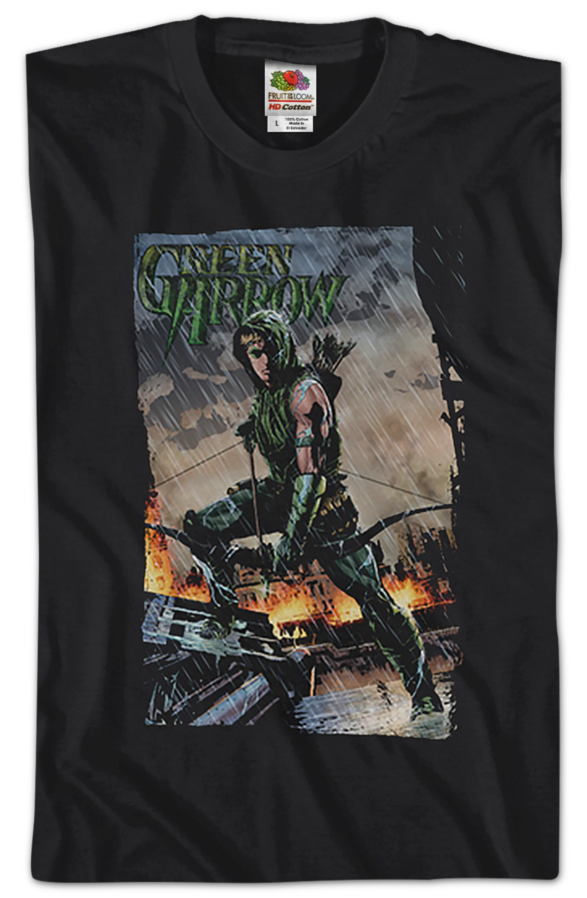 Fire and Rain Green Arrow T-Shirt