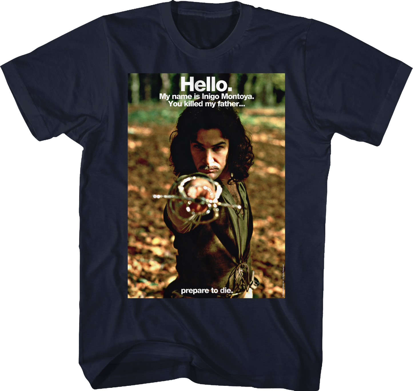 Hello My Name Is Inigo Montoya Princess Bride Shirt