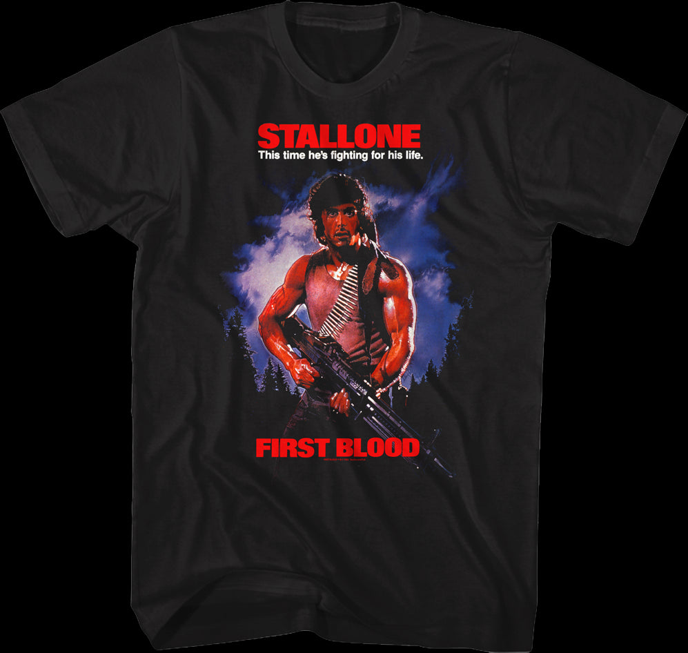 First Blood Poster Rambo T-Shirt