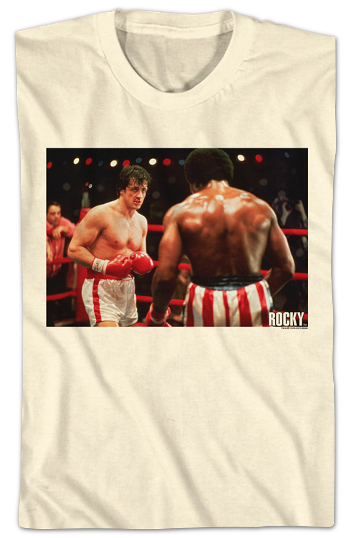 First Fight Apollo Creed vs Rocky Balboa T-Shirt
