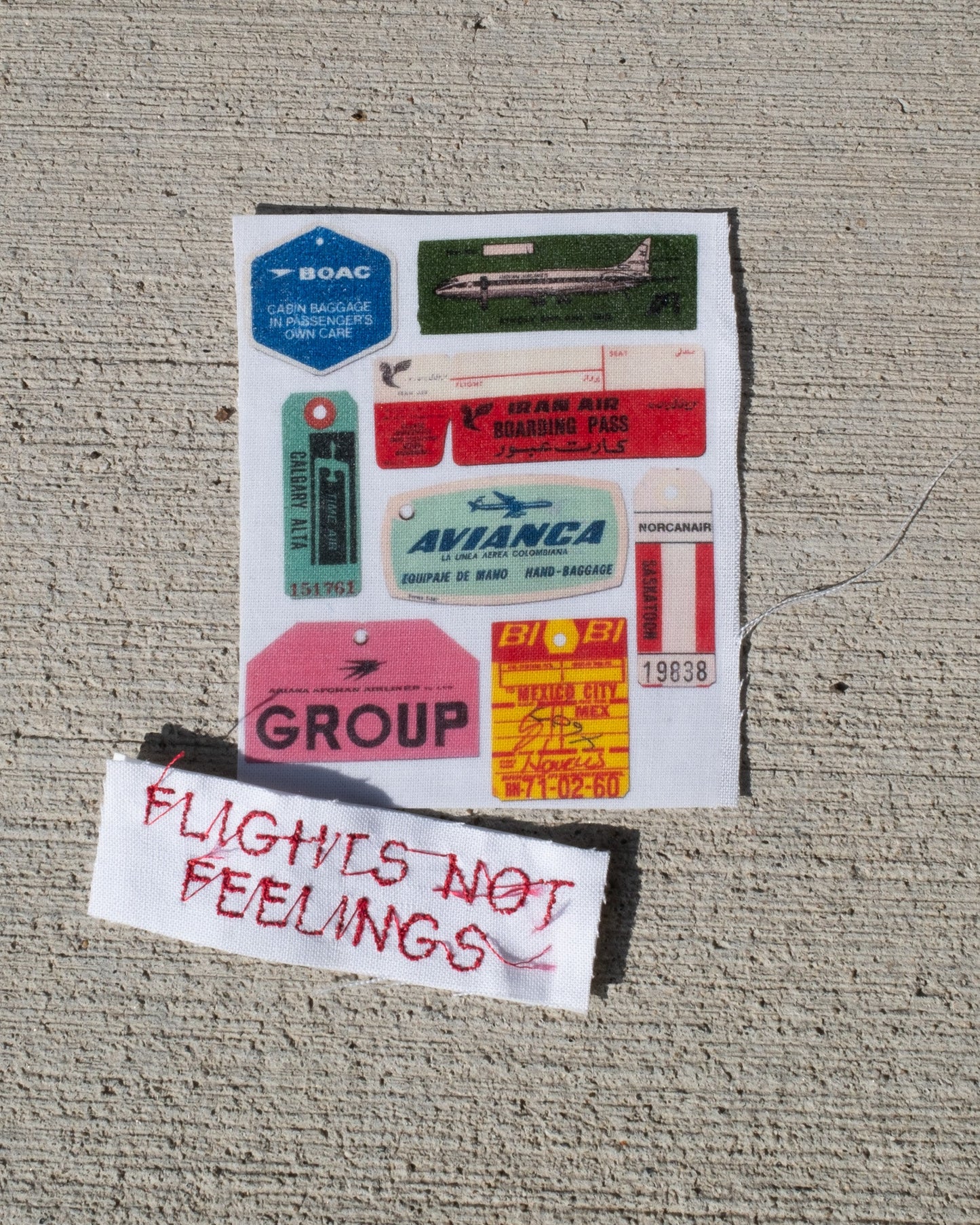flights not feelings classic tee