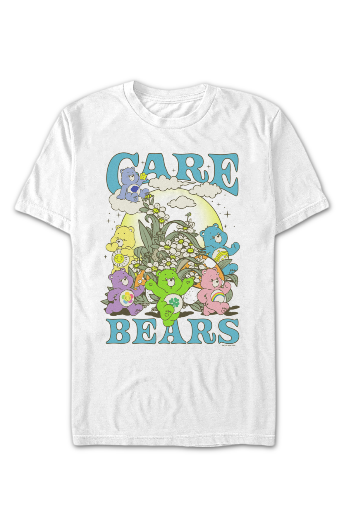 Flower Field Care Bears T-Shirt