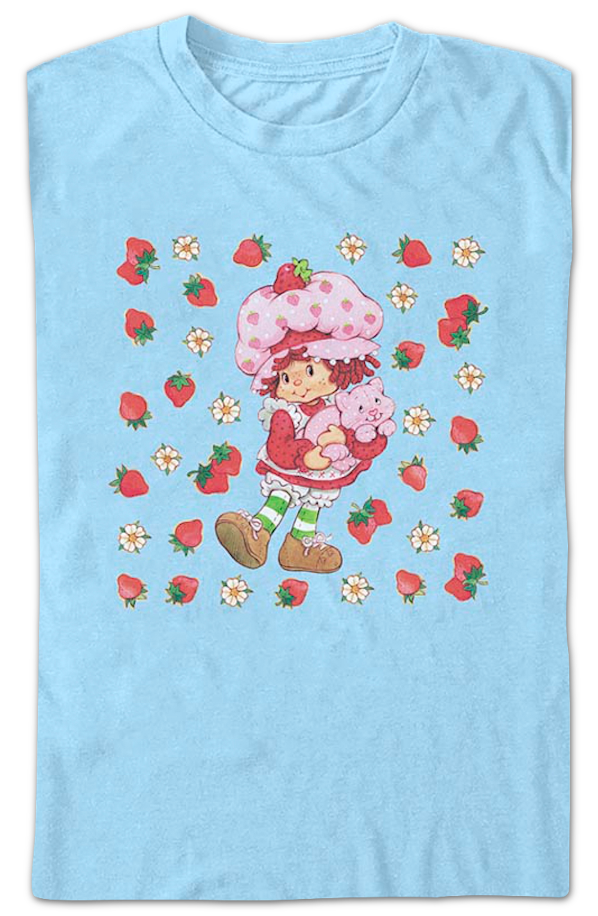 Flower Field Strawberry Shortcake T-Shirt