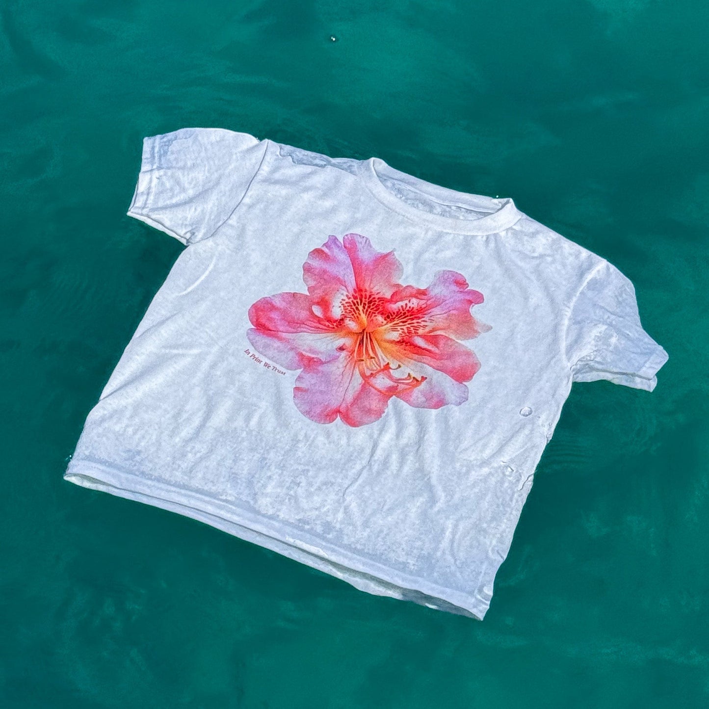 flower girl baby tee